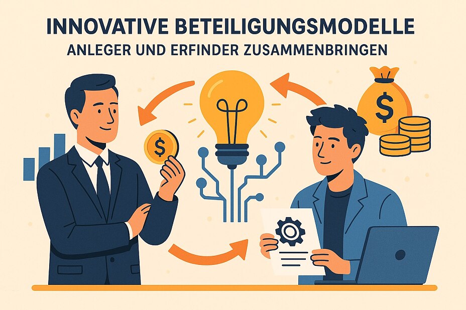 Innovative Beteiligungsmodelle bringen Kapital und Erfindergeist zusammen.