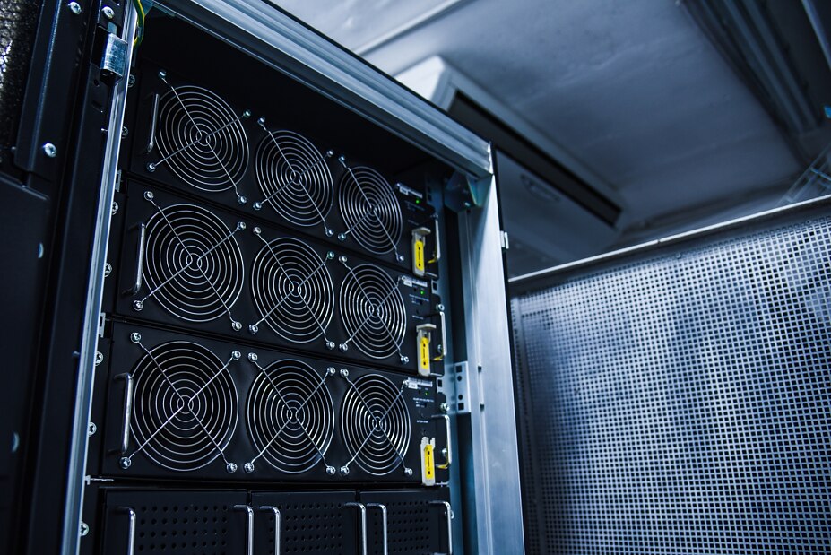 Eine Kälteanlage für einen Serverraum Eine Kälteanlage für einen Serverraum