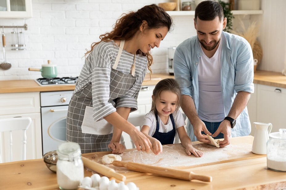 Eine Küche ist ein Ort für Begegnungen, Familie und Zusammenkunft