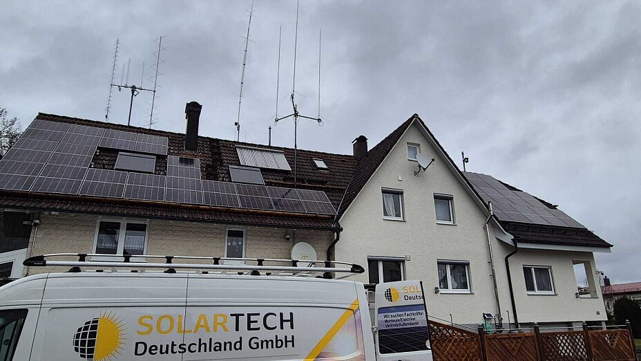 Dachmontage Solartech