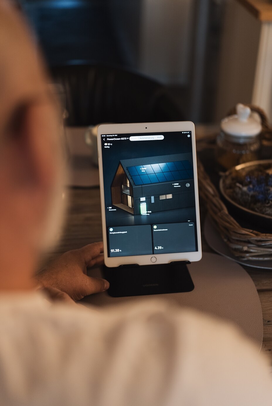 Ansicht der Ersparnisse durch die Photovoltaikanlage durch die Solarstrom Konzepte GmbH Ansicht der Ersparnisse durch die Photovoltaikanlage durch die Solarstrom Konzepte GmbH