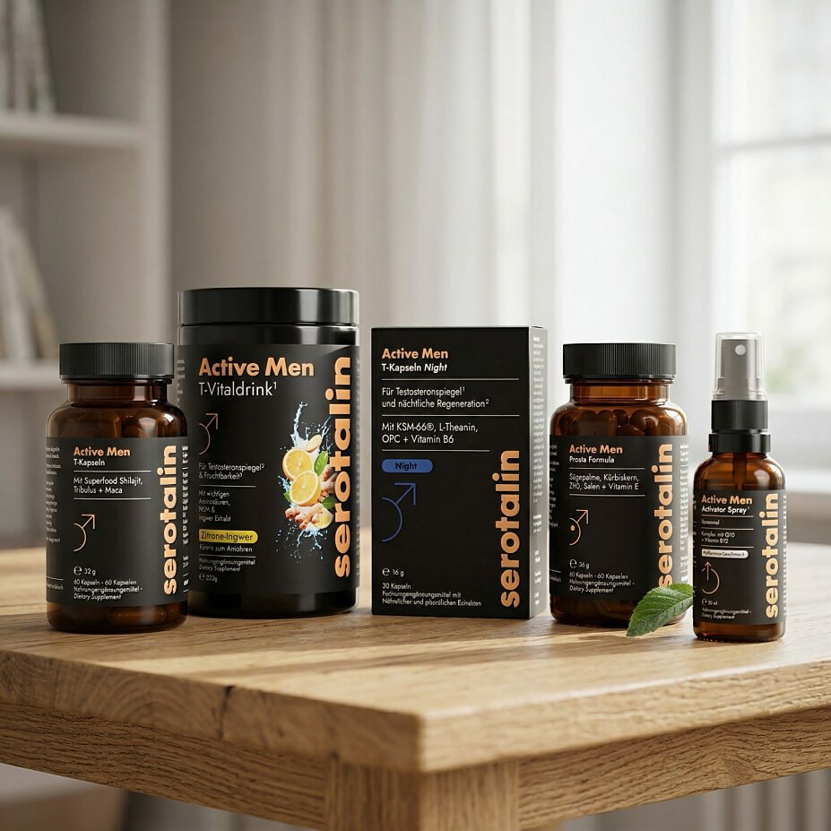 Produkte der Linie serotalin Active Men